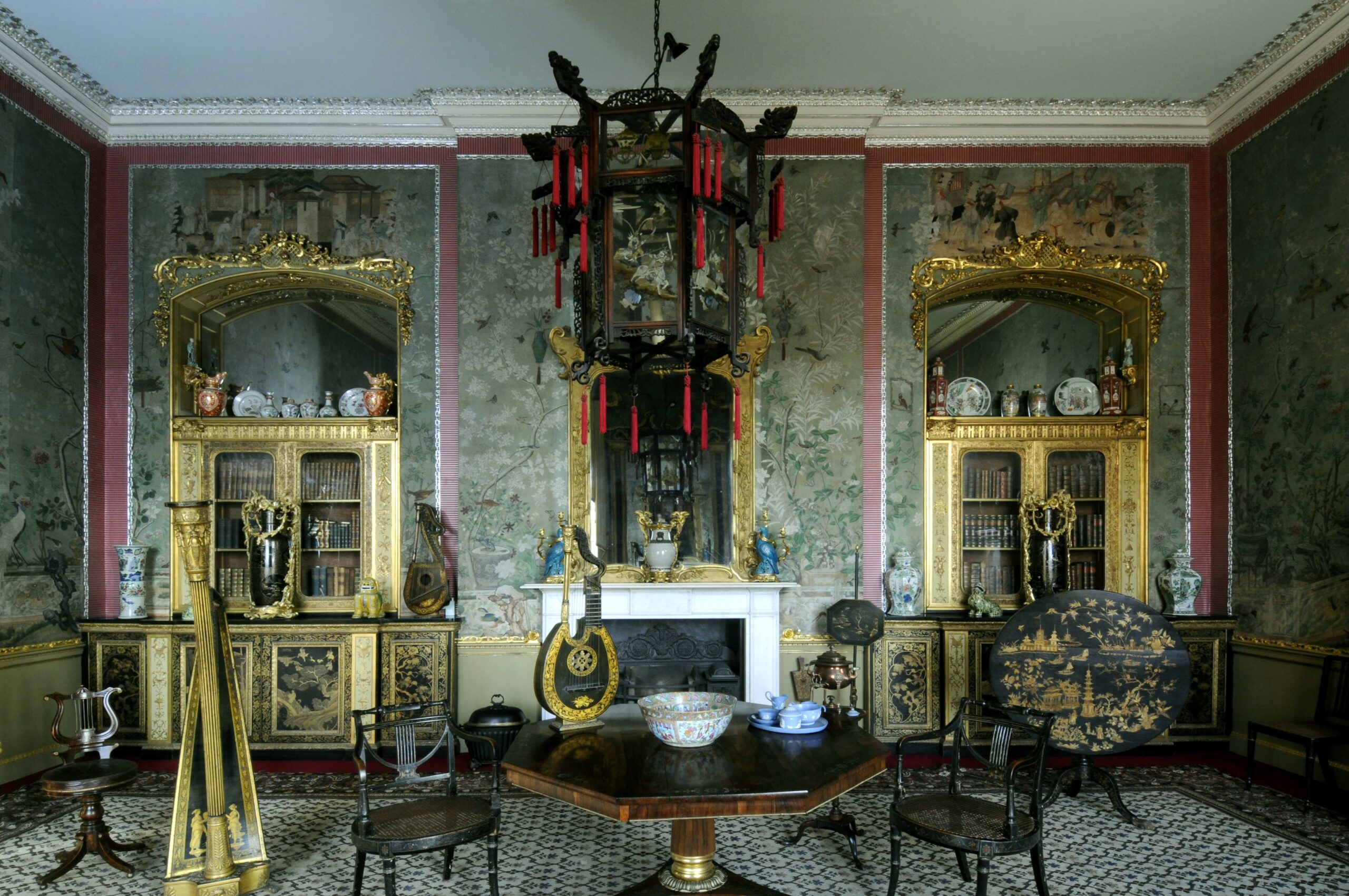 The beautiful Chinese Drawing Room at Temple Newsam 4- Leeds Museums and Galleries