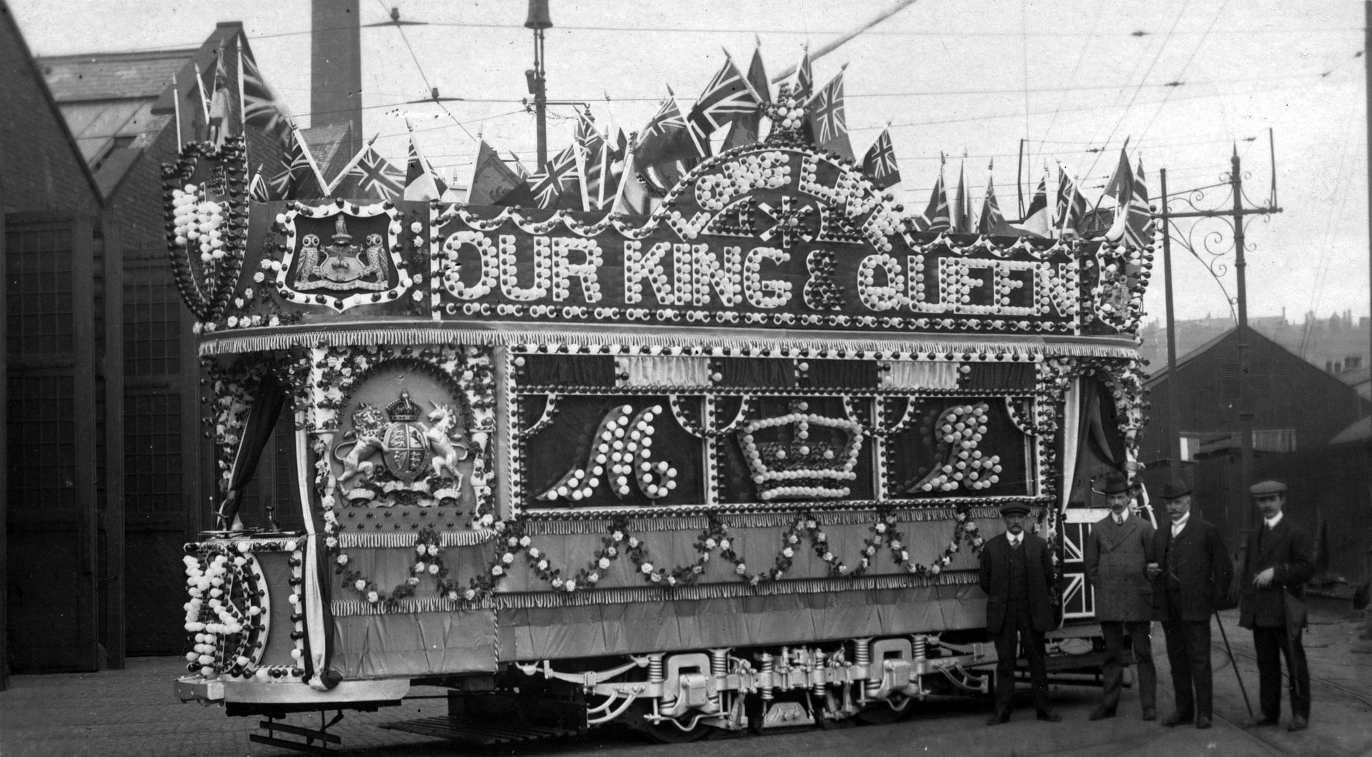 Image taken on June 2, 1911 - coronation of King George V - Credit Leeds Libraries and Information Service -2000