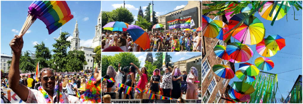 Leeds Pride collage