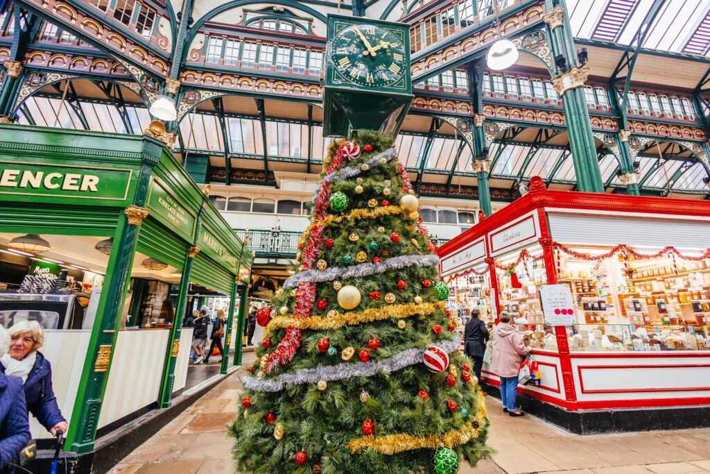 Kirkgate Market - Christmas 2023 - Tom Martin for Visit Leeds