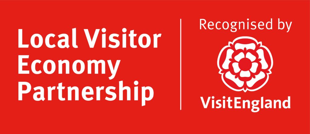 Local Visitor Economy Partnership LVEP logo. VisitEngland