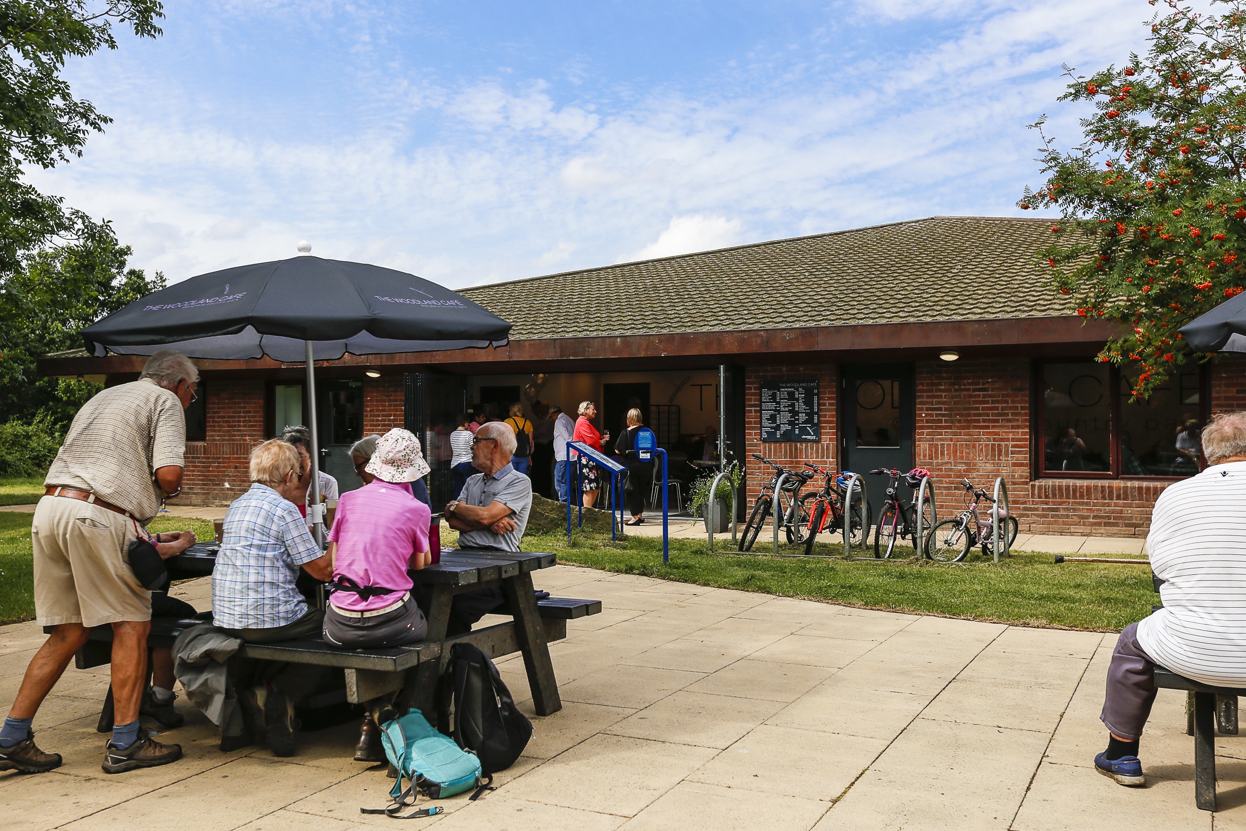 Woodland Cafe at Anglers Country Park