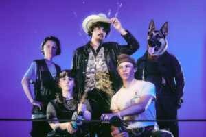 a promotional photograph of band FatDog