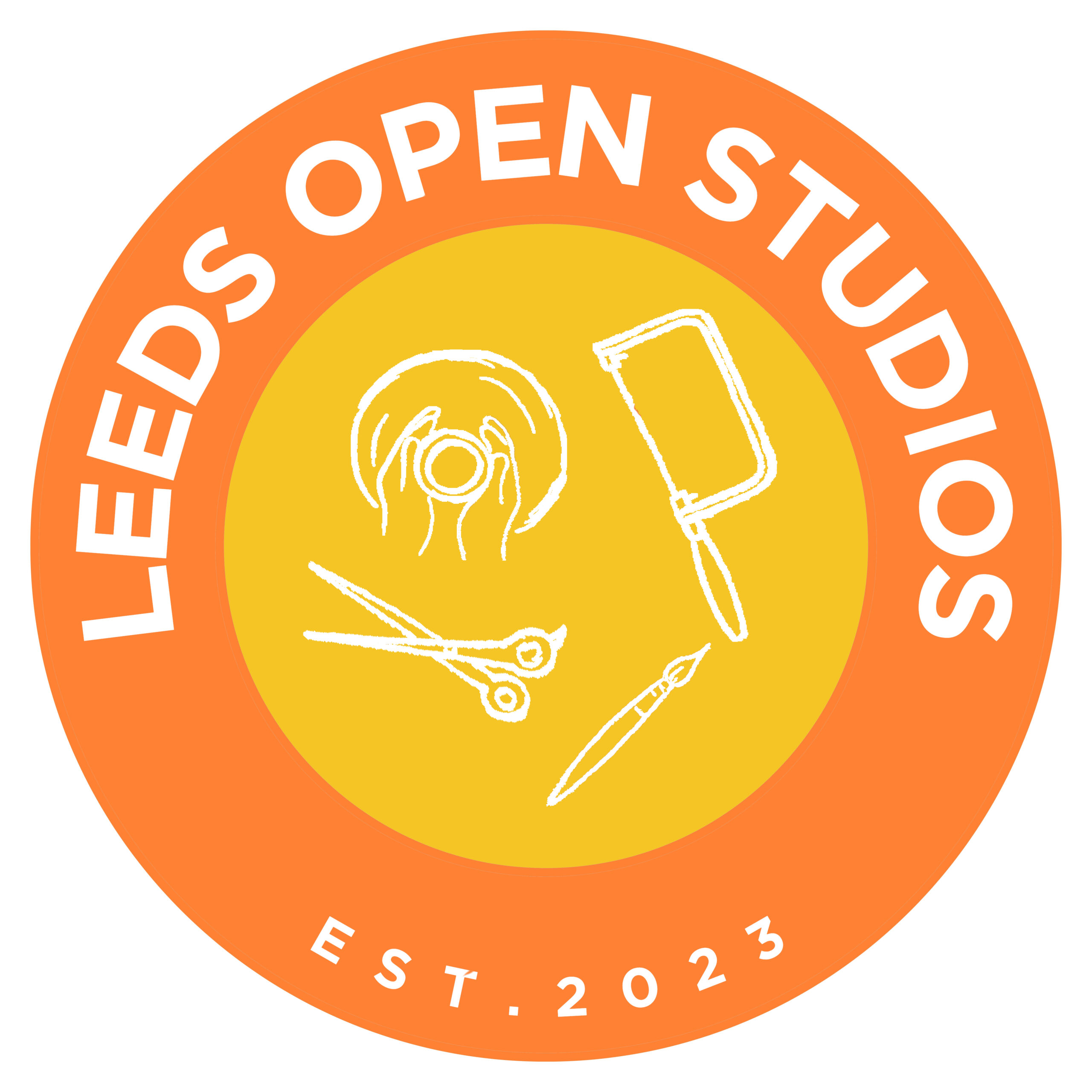 logo for leeds open studios