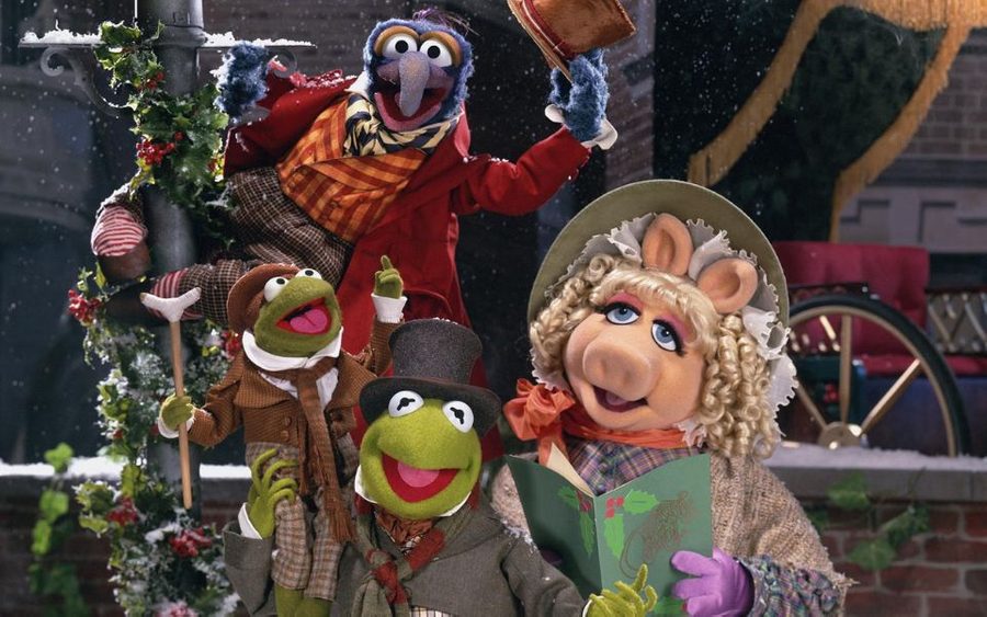 a shot from the muppets christmas carol