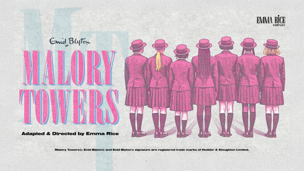 a poster for a show called malory towers